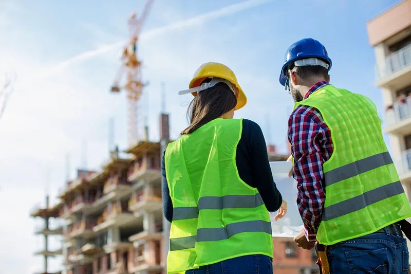 Unser Team auf der Baustelle